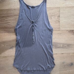LA Made Ribbed Sleeveless Tank